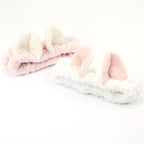 Cute Cat Ears Headband – Soft Hair Wrap for Makeup Routine